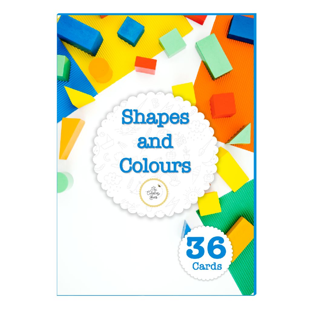 Shapes and Colours Flash Cards