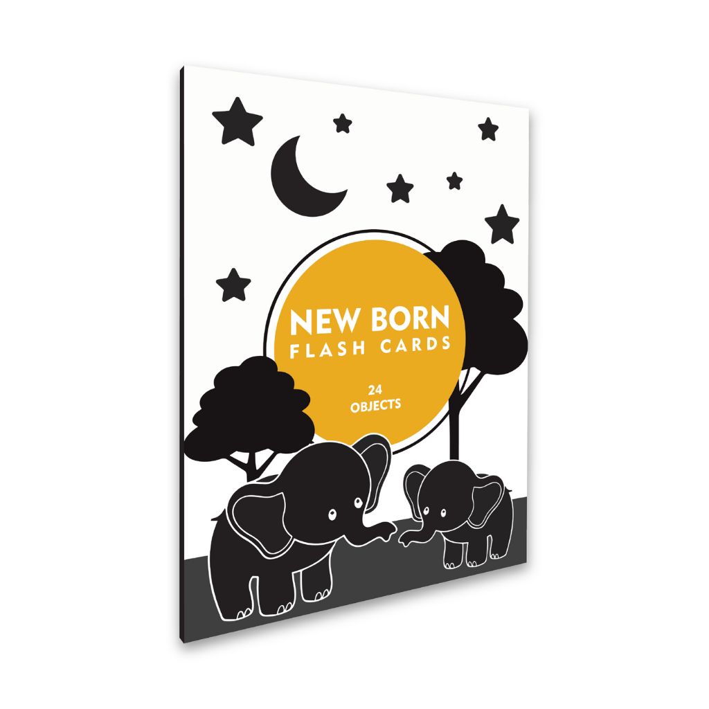 New Born Black and White Flash Cards